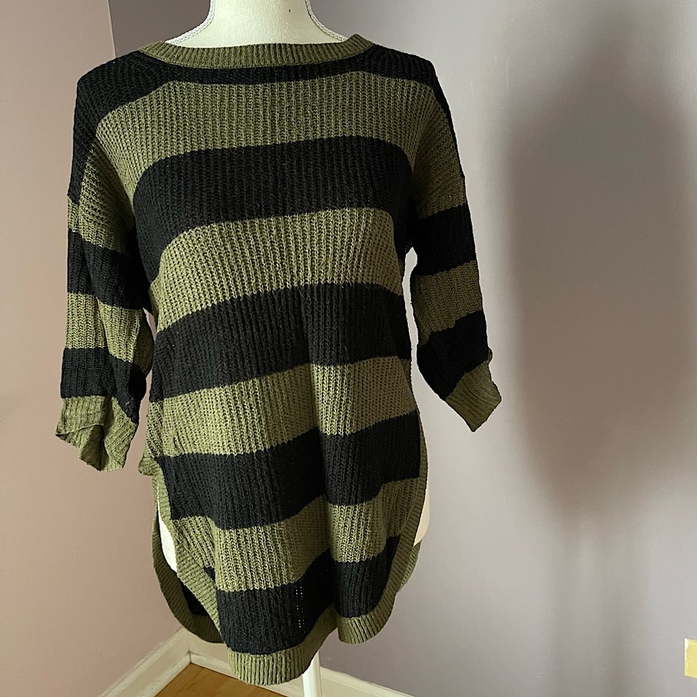 Express striped sweater